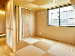 洋室→和室